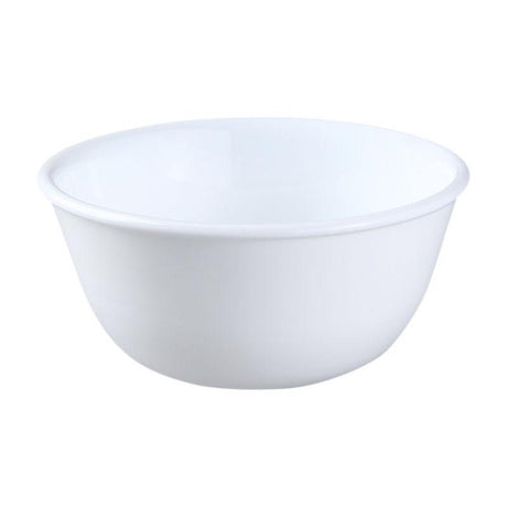 Corelle 12 oz Winter Frost Glass/Porcelain Soup/Dessert Cup Bowl 5.5 in. D 1 pk, Pack of 4