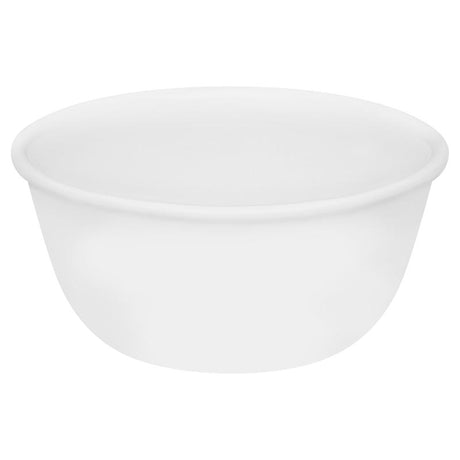 Corelle 12 oz Winter Frost Glass/Porcelain Soup/Dessert Cup Bowl 5.5 in. D 1 pk, Pack of 4