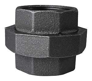 ProSource 34B-2B Pipe Union, 2 in, Threaded, Steel, 40 Schedule