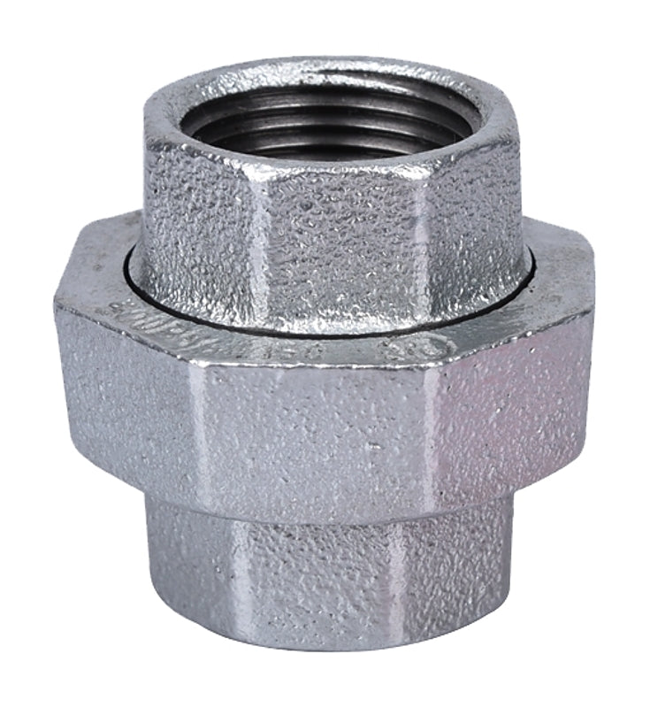 ProSource 34B-1G Pipe Union, 1 in, Threaded, Iron, 40 Schedule, 300 psi Pressure