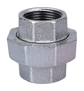 ProSource 34B-1G Pipe Union, 1 in, Threaded, Iron, 40 Schedule, 300 psi Pressure