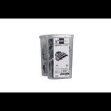Halex 15803B Flex Duplex Connector, 3/8 in, Zinc, Zinc-Plated, Gray