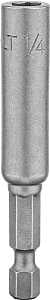 DEWALT DW2221B Nut Driver, 1/4 in Drive, Magnetic Drive, 2-9/16 in L, Steel, Pack of 50