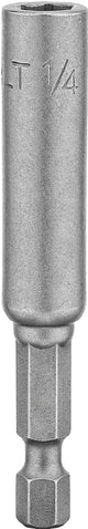 DEWALT DW2221B Nut Driver, 1/4 in Drive, Magnetic Drive, 2-9/16 in L, Steel, Pack of 50