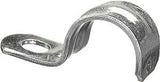 Halex 61507B Conduit Strap, 3/4 in, Steel, Galvanized, 100/PK