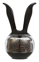 Chef'n Black/Clear Plastic Pepper Ball Grinder, Pack of 6