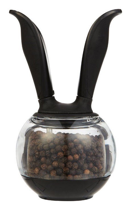 Chef'n Black/Clear Plastic Pepper Ball Grinder, Pack of 6