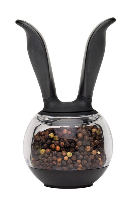 Chef'n Black/Clear Plastic Pepper Ball Grinder, Pack of 6
