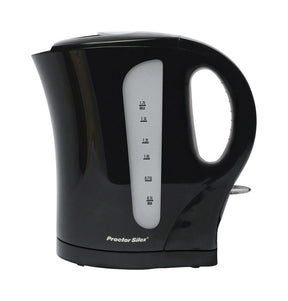 Proctor Silex Black Glass/Plastic 1.7 L Electric Tea Kettle, Pack of 2