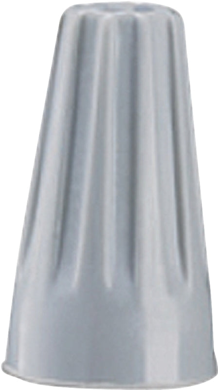 Gardner Bender WireGard GB-1 Series 10-001 Wire Connector, Gray, 22 to 16 AWG Wire, Steel Contact, 100/CT