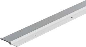 M-D 69644 Door Sweep, Aluminum Flange, Vinyl Insert, 36 in L, 2-1/4 in W