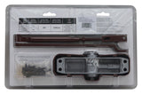 ProSource C102-BH-SA-BRN Door Closer, Automatic, Aluminum, Brown, 100 lb, 150 x 19 mm Mounting Hole Distance
