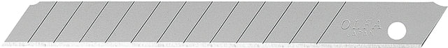 Olfa 5010 Knife Blade, 9 mm, 13-Point, Carbon Steel