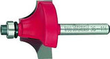 Freud 36-114 Series Router Bit, 3/8 in Dia, 1-3/8 in Dia Cutter, 2-3/16 in OAL, 1/4 in Dia Shank, 4-Cutter, Carbide