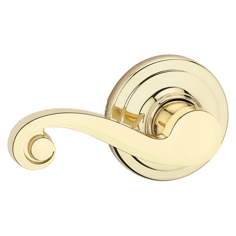 LIDO PASSAGE LVR BRIGHT BRASS