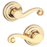 LIDO PASSAGE LVR BRIGHT BRASS