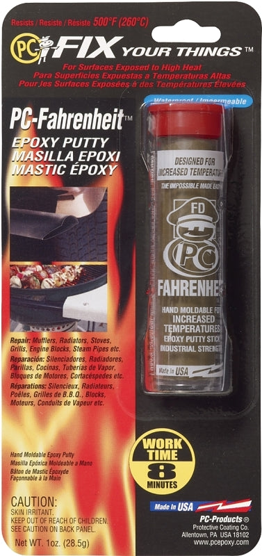 Protective Coating PC-FAHRENHEIT 25543 2-Part Epoxy Adhesive, Brown/White, Solid, 1 oz Pack