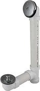 Plumb Pak 620LAPVC Bath Drain Assembly, PVC, Chrome-Plated