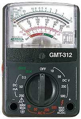Gardner Bender GMT-312 Multimeter, 1 mOhm, Analog Display, Black
