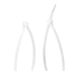 Gardner Bender 45-312 Cable Tie, 3 in Max Bundle Dia, Double-Lock Locking, 6/6 Nylon, Natural, 11 in L, 12/BAG