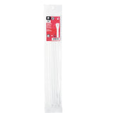 Gardner Bender 45-315 Cable Tie, 4 in Max Bundle Dia, Double-Lock Locking, 6/6 Nylon, Natural, 14 in L, 8/BAG