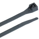 Gardner Bender 45-308UVB Cable Tie, Double-Lock Locking, 6/6 Nylon, Black, 8 in L, 15/PK