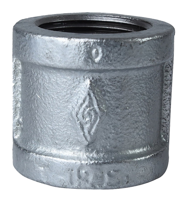 ProSource 21-1/2G Pipe Coupling, 1/2 in, Threaded, Steel, 40 Schedule, 300 psi Pressure