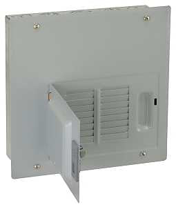 GE PowerMark Gold TLM Series TLM612FCUDP Load Center, 125 A, 6-Space, 6-Circuit, Main Lug, NEMA 1 Enclosure, Flush
