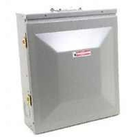 ABB PowerMark Gold TLM Series TL412R1P Load Center, 125 A, 4-Space, 8-Circuit, Main Lug, NEMA 3R Enclosure, Plug
