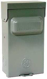 GE TF60RCP Disconnect Switch, Type AC, 9 in L, 60 A, 240 V, Lug Terminal