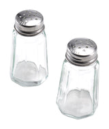 Lifetime Clear Glass Salt and Pepper Set Salt and Pepper Set 2 pk