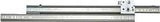 Knape & Vogt 1300P ZC 14 Drawer Slide, 75 lb, 14 in L Rail, 1/2 in W Rail, Steel, Zinc