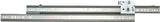 Knape & Vogt 1300P ZC 14 Drawer Slide, 75 lb, 14 in L Rail, 1/2 in W Rail, Steel, Zinc