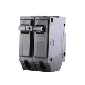 ABB THQL2140 Feeder Circuit Breaker, Type THQL, 40 A, 2-Pole, 120/240 V, Non-Interchangeable Trip, Plug