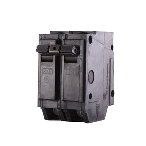 ABB THQL2160 Feeder Circuit Breaker, Type THQL, 60 A, 2-Pole, 120/240 V, Non-Interchangeable Trip, Plug