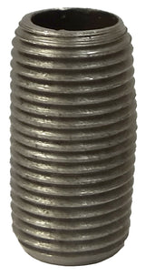 ProSource 1/4XCB Pipe Nipple, 1/4 in, Male NPT Threaded, Steel, 40 Schedule