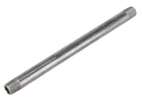 ProSource 1/4X6B Pipe Nipple, 1/4 in, Male, Steel, 40 Schedule, 6 in L