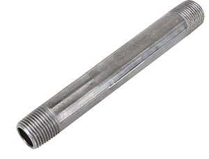 ProSource 1/2X3B Pipe Nipple, 1/2 in, Male, Steel, SCH 40 Schedule, 3 in L