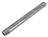 ProSource 1/2X5B Pipe Nipple, 1/2 in, Male, Steel, 40 Schedule, 5 in L