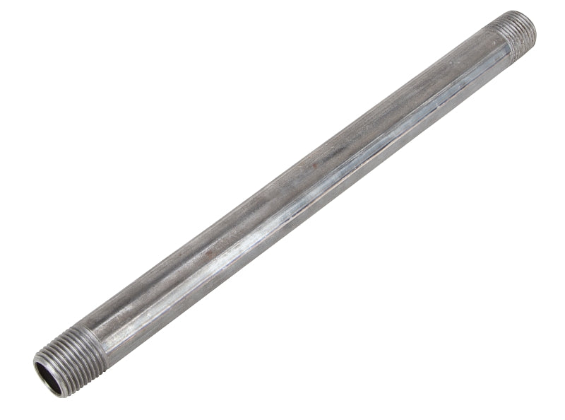 ProSource 1/2X12B Pipe Nipple, 1/2 in, Male, Steel, 40 Schedule, 12 in L