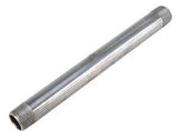 PIPE NIPPLE BLACK 3/4X8