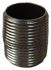 ProSource 1XCB Pipe Nipple, 1 in, Male NPT Threaded, Steel, 40 Schedule