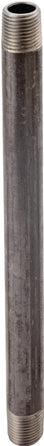 ProSource 1X4B Pipe Nipple, 1 in, Male, Steel, 40 Schedule, 4 in L