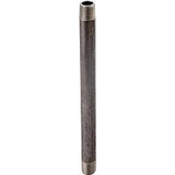 ProSource 1X6B Pipe Nipple, 1 in, Male, Steel, SCH 40 Schedule, 6 in L