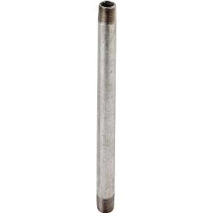 ProSource 2X8G Pipe Nipple, 2 in, Male, Steel, SCH 40 Schedule, 8 in L