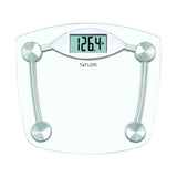 Taylor 400 lb Digital Bathroom Scale Clear, Pack of 2