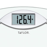 Taylor 400 lb Digital Bathroom Scale Clear, Pack of 2