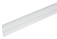 Frost King DS101WH Door Sweep, 36 in L, 1-1/2 in W, PVC Flange