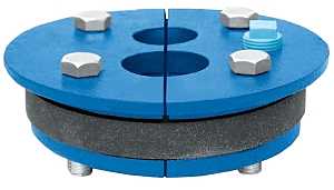 Simmons 177 Single Drop Split Top Well Seal, Iron