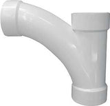 Canplas 194303 DWV Combination Tee Pipe Wye, 3 in, Hub, PVC, White, SCH 40 Schedule